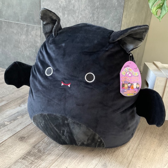Squishmallow 16” Emily Black Bat Halloween Stuffed Animal Plush 2020 Kellytoy - Picture 2 of 14